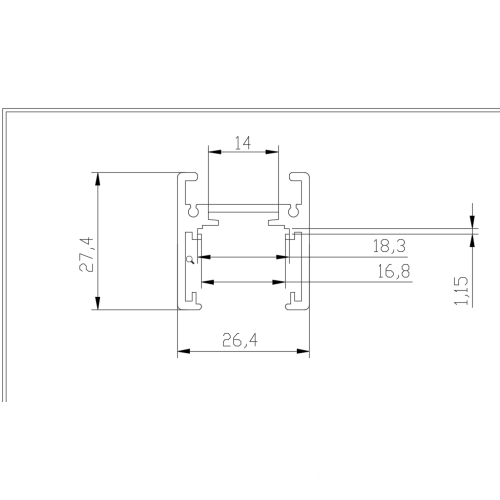 Aluminum PC PVC ABS PMMA Plastic Copper Co-Extrusion